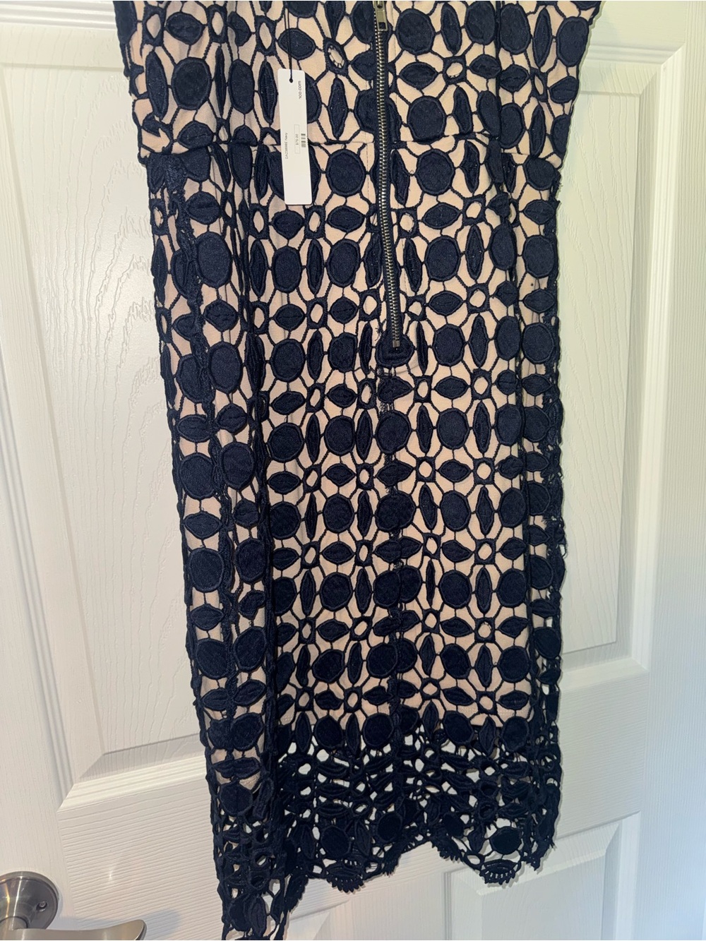 Ark & Co Lace Mini Dress with Nude Lining - Picture 5 of 8